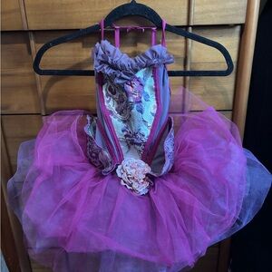 Revolution Dancewear Kids Dance Costume STYLE RC24566 Victorian Rose size CS